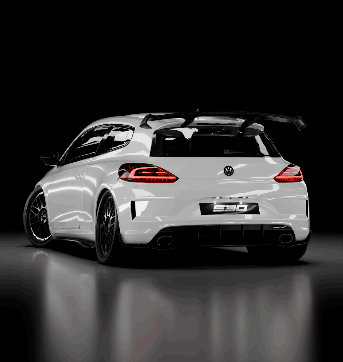 Silvie3D's tweet photo. Volkswagen Scirocco R FULL CGI #blender #CGI https://t.co/W7cnvSH93w