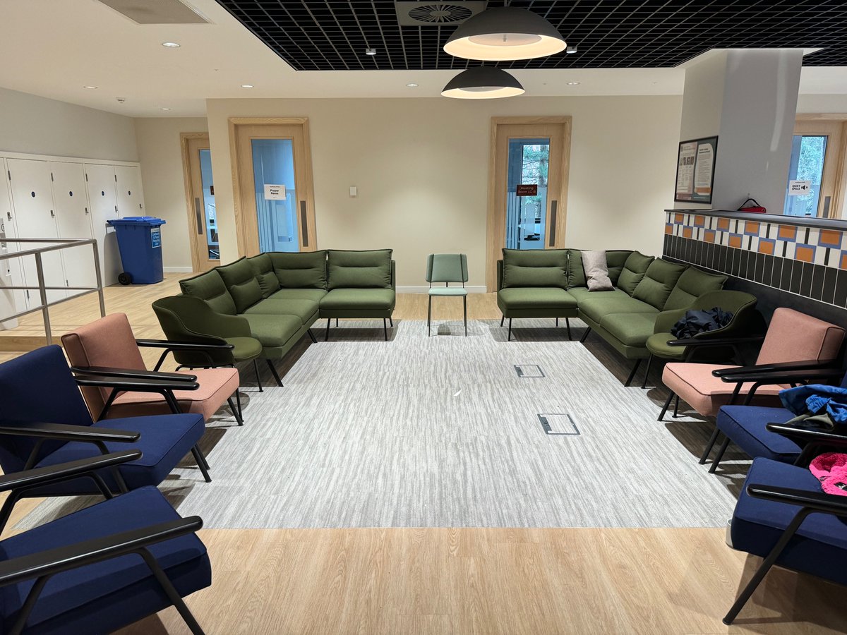 This space was filled four times by 15-20 children &amp; young people. My job was to give each group a 45-min media training session, including practical interviews! No visual aids but made it work, even if I did get dizzy walking in circles to make eye contact 😄 #youthwork