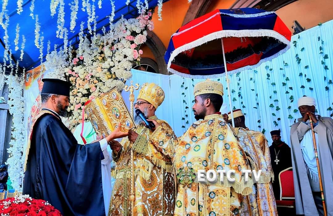 BMetaferia's tweet photo. ብፁዕ ወቅዱስ አቡነ ማቲያስ ቀዳማዊ ፓትርያርክ ርእሰ ሊቃነ ጳጳሳት ዘኢትዮጵያ ሊቀ ጳጳስ ዘአክሱም ወዕጨጌ ዘመንበረ ተክለሃይማኖት ለ11��� ዓመት በዓለ ሲመትዎ እንኳን አደረስዎ::
የካቲት 24/2016 ዓ.ም
የብፁዕ ወቅዱስነትዎ ቡራኬ ይድረሰን ! https://t.co/kJWnGxOHvG
