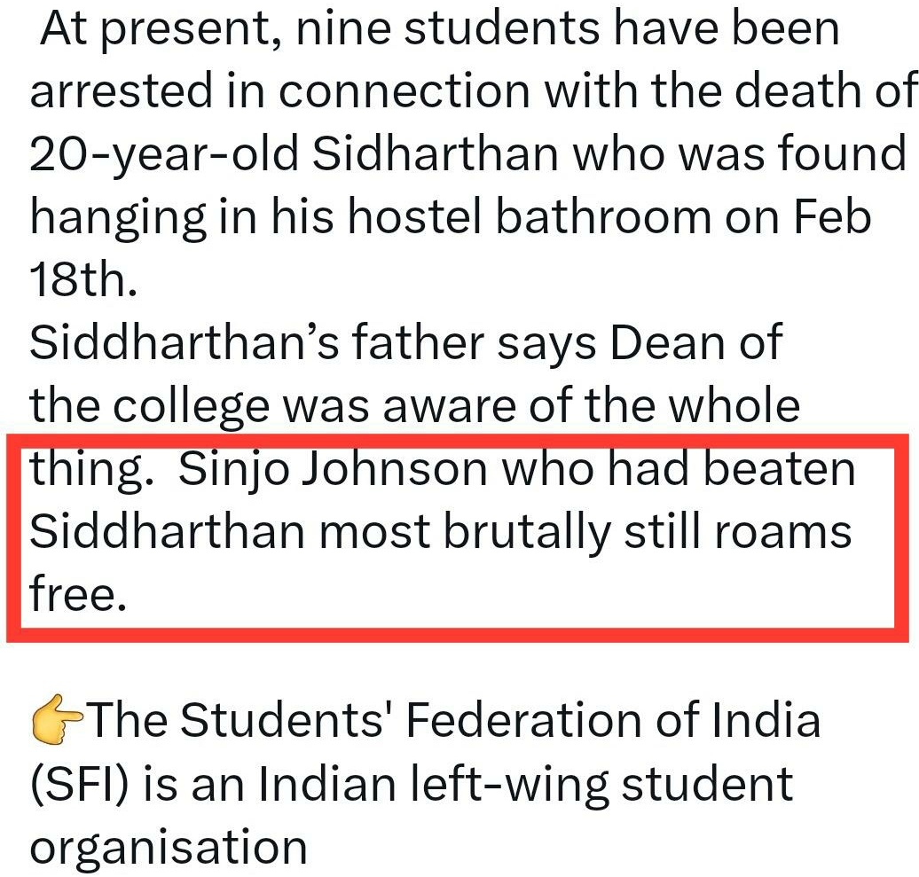 In my PG class in Kerala, we had 16 Ricebags and 4 Hindus in a class of