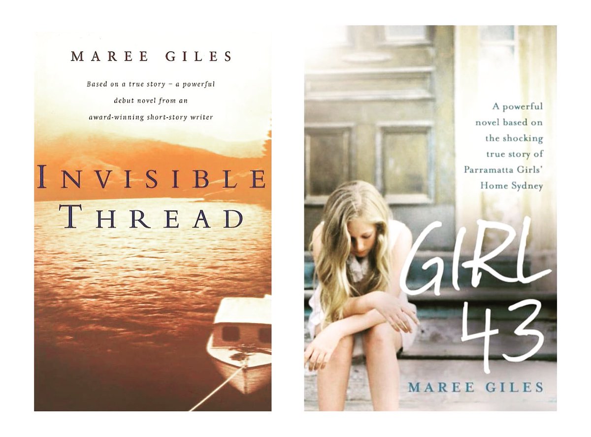 One story ~ two covers. Invisible Thread published by @viragopress ~ republished by @hachetteaus as Girl 43. Read more ~ link in profile ~ about this historically important Australian story based on true events. #forgottenaustralians #careleavers #parramattagirlshome