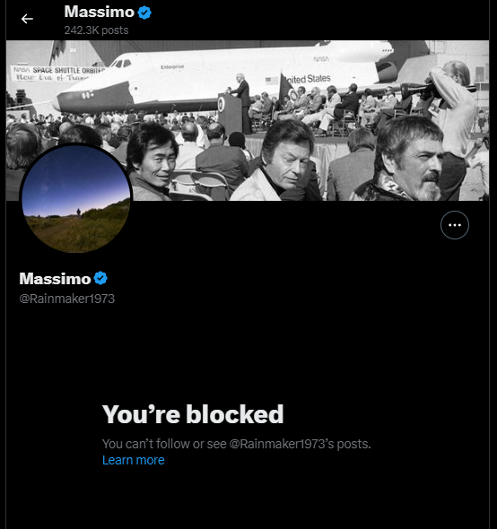 weezmgk's tweet photo. Never bring it to Massimo @Rainmaker1973's attention that he has posted a fake free energy hoax video (saltwater/razor blade battery fraud). 

He'll block you.  

Block him first. He posts other people's stuff for the clicks &amp; Patreon all day every day https://t.co/iXMtbOW61K