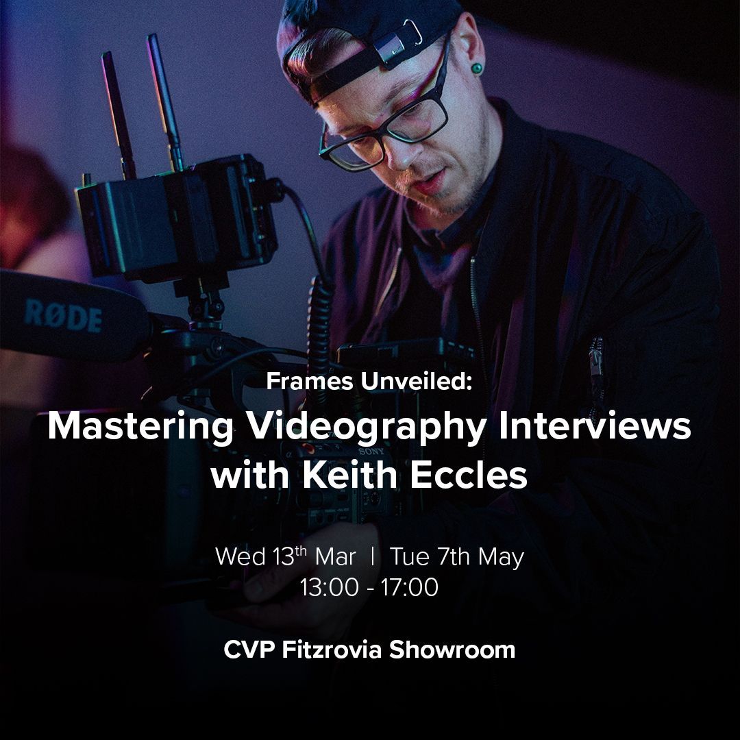Embark on a journey of visual storytelling to elevate your videography with @keefikus in our Fitzrovia showroom. These exclusive workshops are suited to beginners and seasoned videographers alike, sign up here: buff.ly/3T0yLah