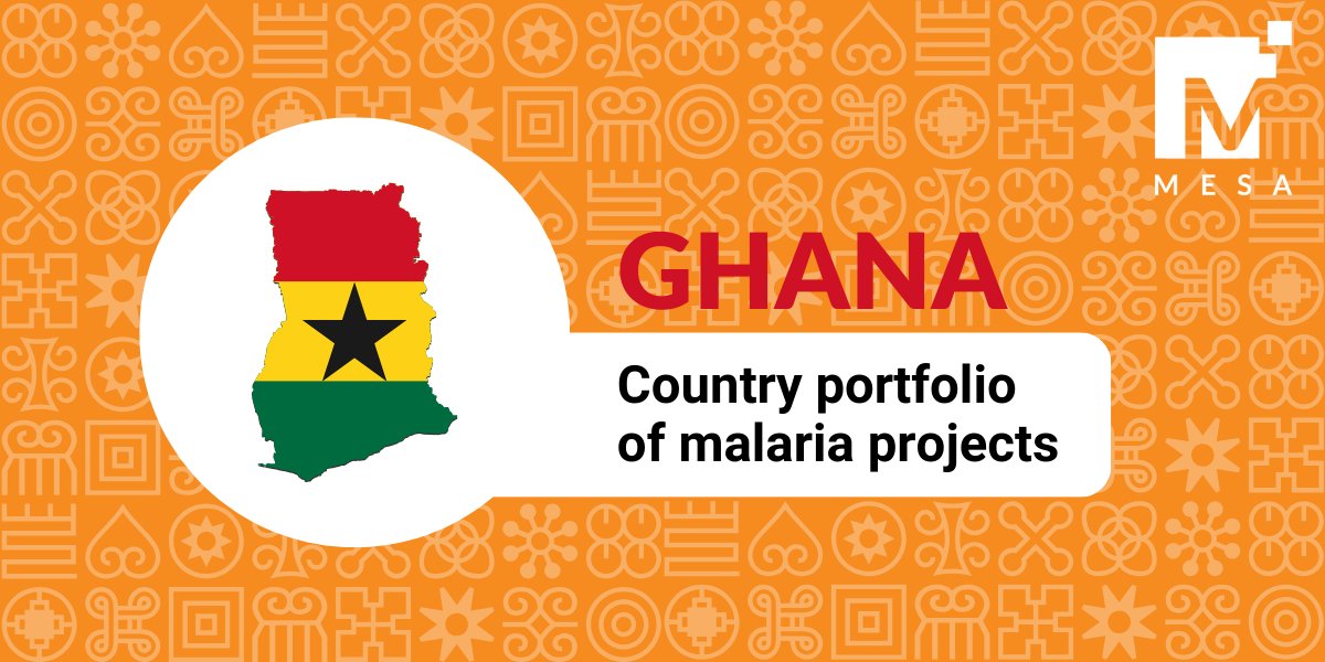 🦟🇬🇭 Want to learn about Ghana's malaria landscape? Check out MESA's country portfolio with info on epidemiology, key milestones, NMEP priorities, main research institutions, ongoing projects and investments, and more! Learn more 👇 ow.ly/7RXh50QJLYH