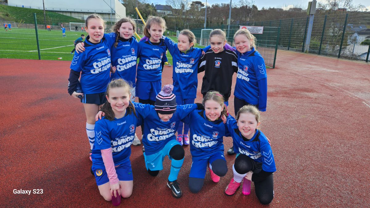 Thanks to @KinsaleAfc for hosting our u9 girls team. Well done to all involved