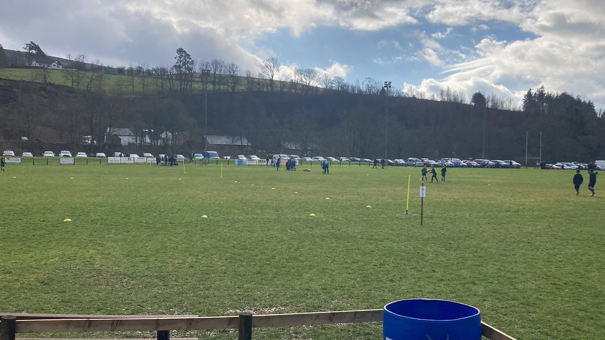 Back @LangholmRugby for the kids Rugby Festival covering first aid