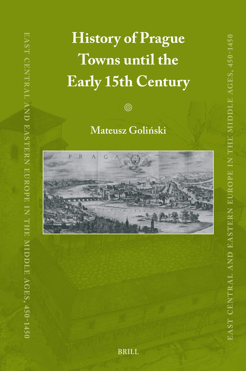 Mateusz Goliński, History of Prague Towns until the Early 15th Century (@Brill_History, March 2024)
facebook.com/MedievalUpdate…
brill.com/display/title/…
#medievaltwitter #medievalstudies #medievalcities #medievalBohemia