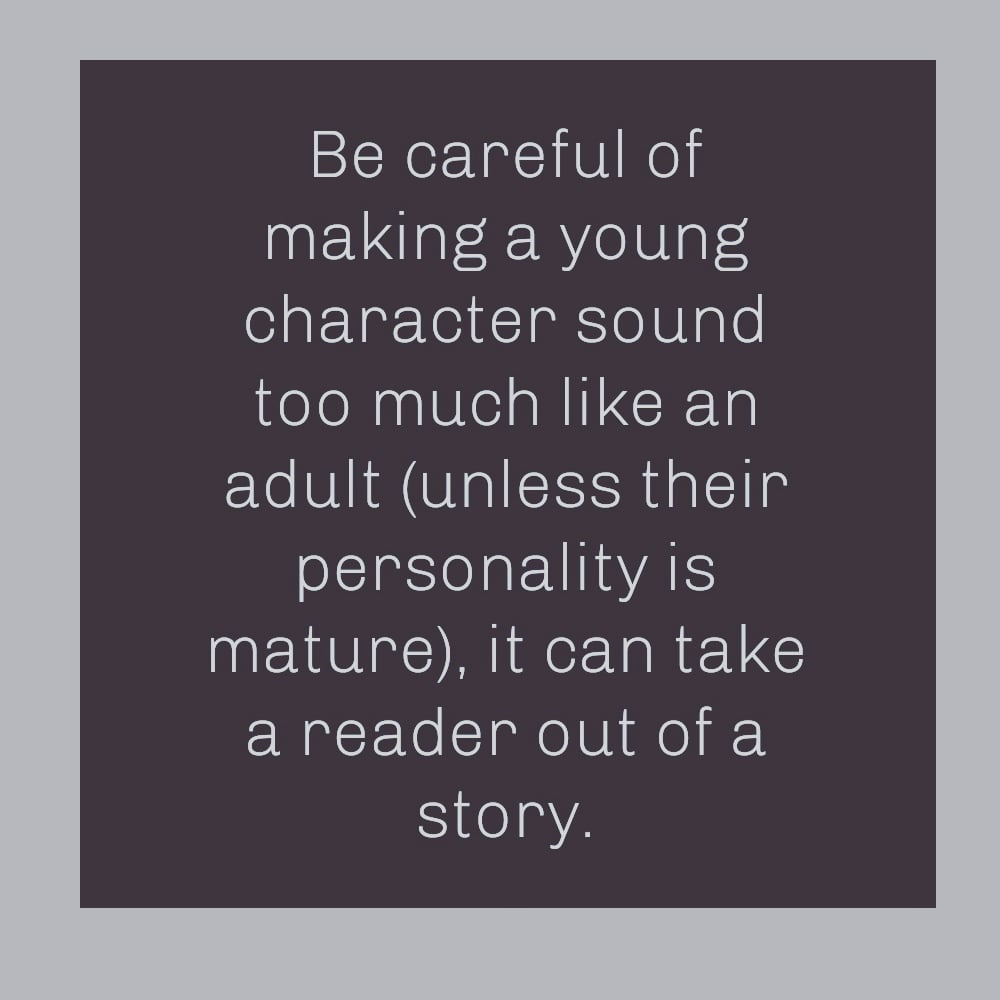 Writing a young character in your novel.

#writingtips #amwriting