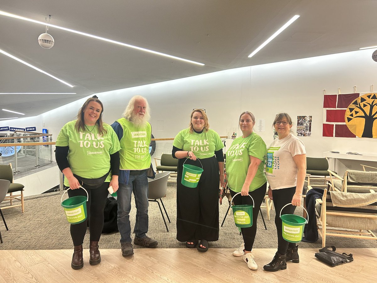 Thank you so much <a href="/SarahMillican75/">Sarah Millican</a> for your support of <a href="/samaritans/">Samaritans</a> and to everyone who donated on their way out <a href="/warwickarts/">Warwick Arts Centre</a> last night. We are so appreciative of every penny to help our branch keep going to support our callers