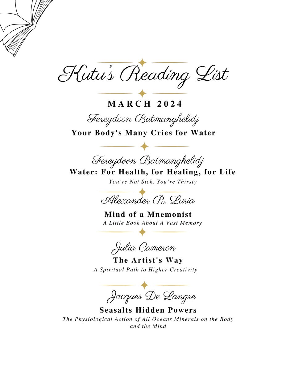 MaximusOptimus1's tweet photo. Reading List for March 2024 #BooksWorthReading https://t.co/SAqzni6KdG