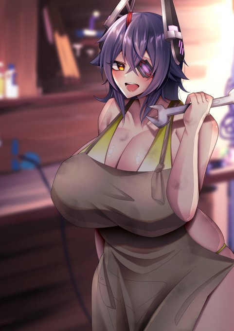 Skebで明石ビキニエプロンの天龍ちゃん描かせて頂きました～!リクエストありがとうございました!!

https://t.co/eHCUS4rkbP 