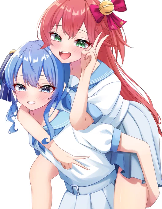 ハイ、チーズ!!✧#ほろはにヶ丘高校の日常#miko_Art  #ほしまちぎゃらりー 
