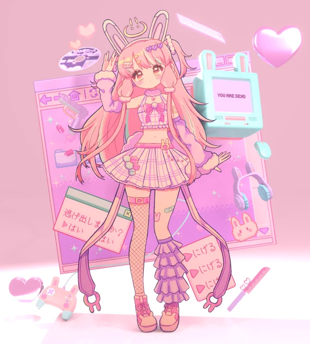 脱兎ちゃん#うさぎの日 