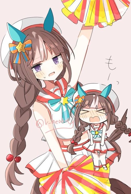 「cheerleader long hair」 illustration images(Popular)