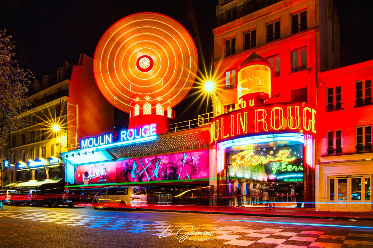 🌟 Paris by night #moulinrouge #Paris #parisbynight #photography #photo #Nikon