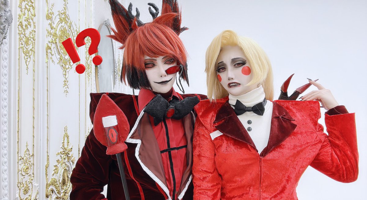 cosplay】 ハズビンホテル🏩の撮影してきました〜！！ アラスター