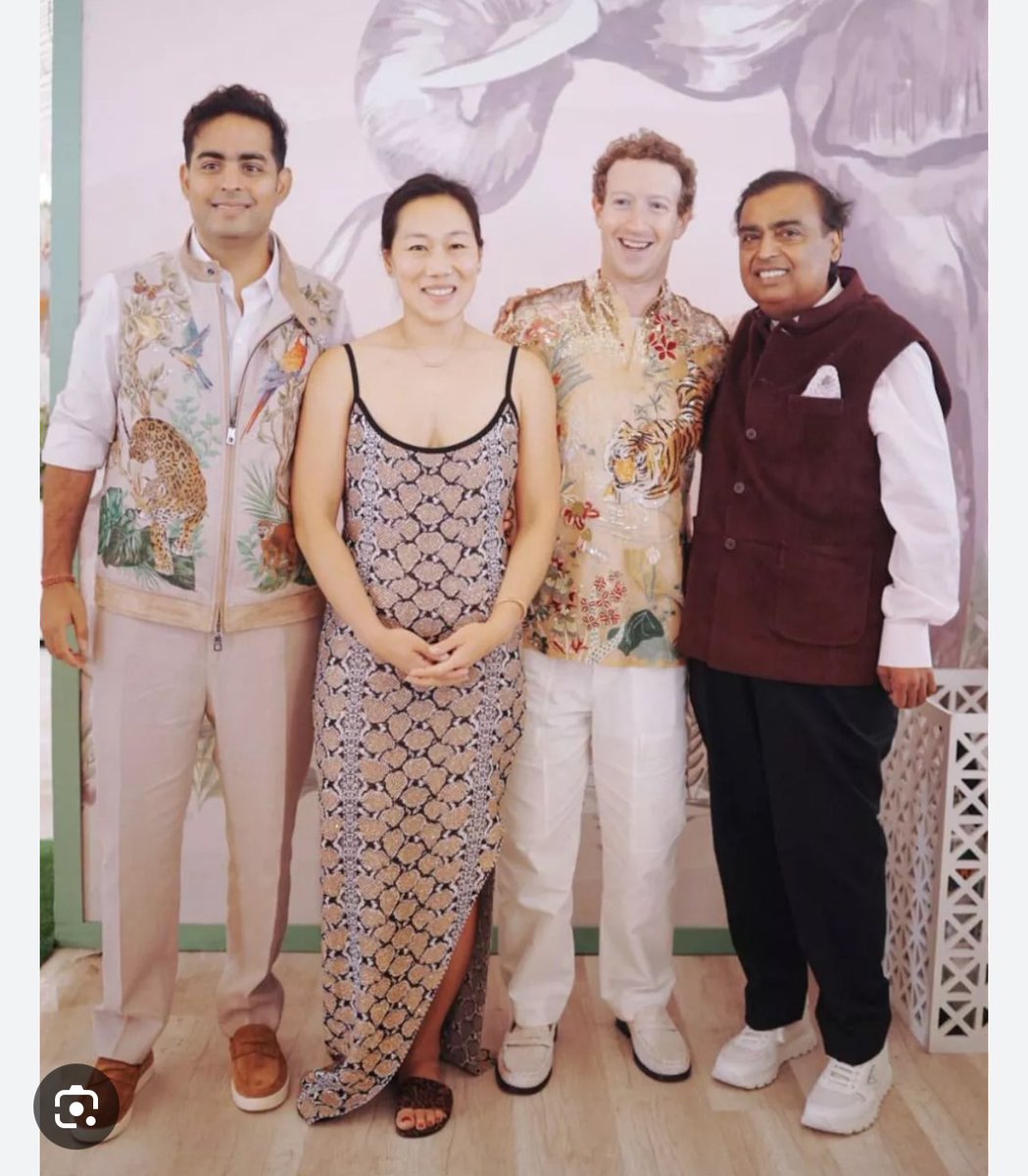 Nature commodification reaches new heights in India.finds approval in the likes of Rihanna, Mark &Gates through donning “biodiversity” themed clothing at #AmbaniPreWedding ! Attention to issues of conservation is welcome needed more information on #Vantara