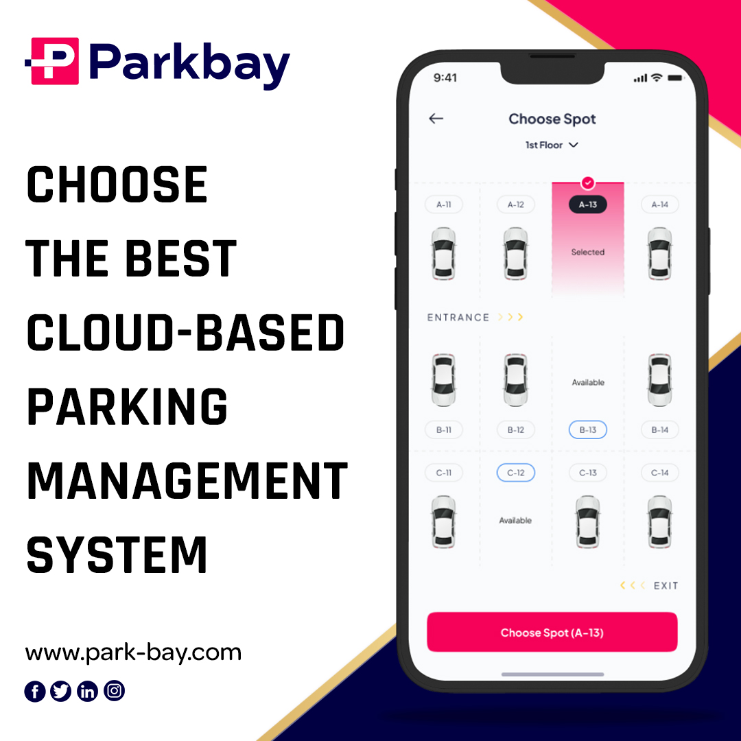Choose the best cloud-based parking management system

#parkbay #parking #SmartParking #IntelligentParking #ParkingSolutions #ParkBayTechnology