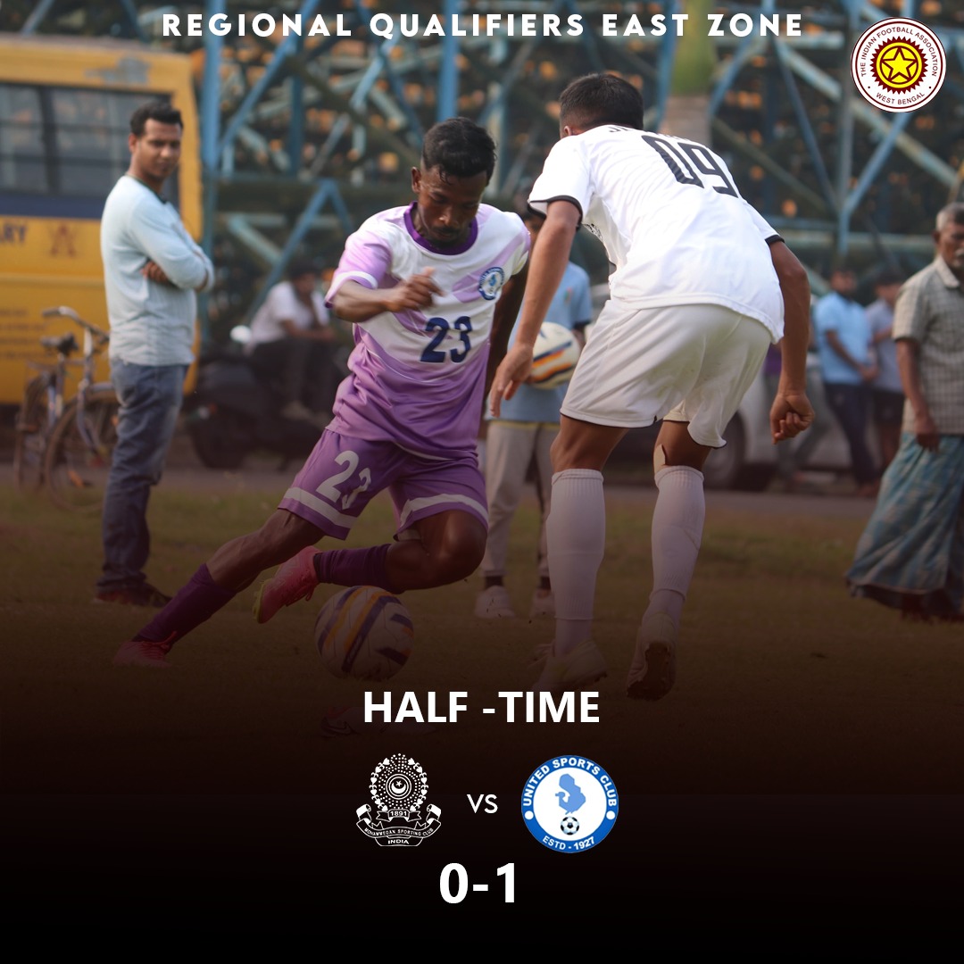 It's half-time at Today's starting XI at Asos Ground
#IFA #IndianFootballAssociation #RFDL #reliancefoundationdevelopmentleague