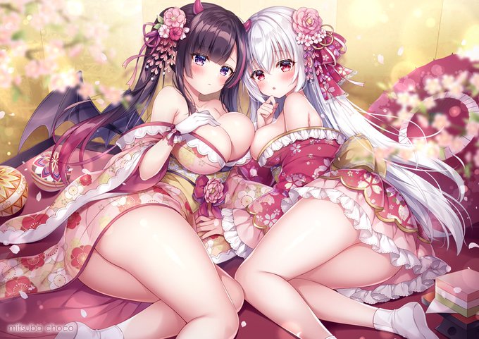 「どっちにする…?」 