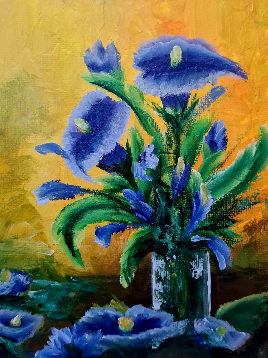 Have a lovely Sunday..
#artist #interiordesign #stilllife #acrilicpainting #flowers #kunts #salesalesale