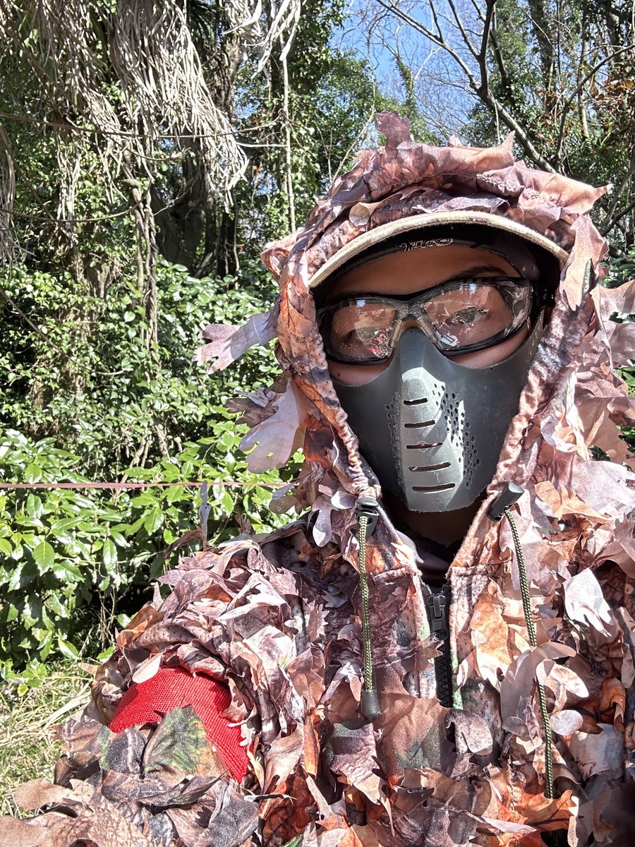 Tassan9344's tweet image. #DOGTAG
今年撃ち始めでテストゲームに参加！
サバゲー来たのかデイキャン来たのか分からなくなった😂