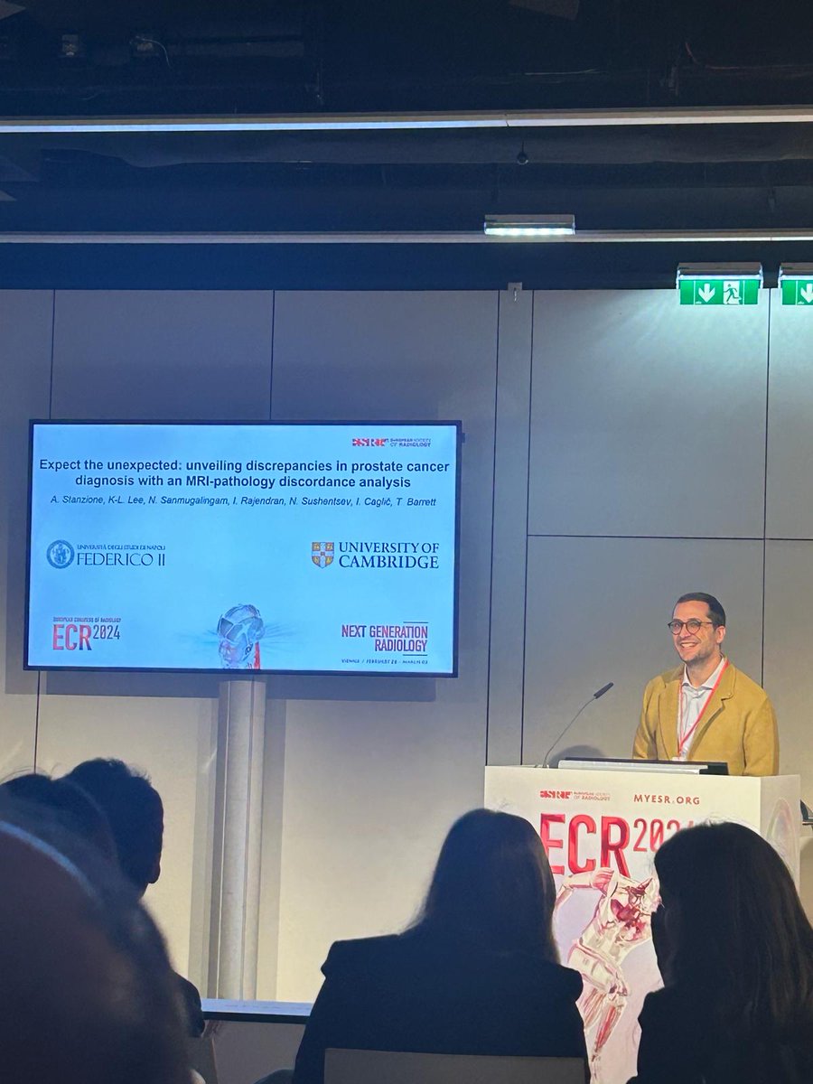 Arnaldo Stanzione (@stanzionemd) on Twitter photo #ECR2024 is almost over and has been as good as it gets! So glad for the oppurtunity to present the results of our prostate MRI project led by <a href="/Tristan_Radiol/">Tristan Barrett</a>, carried out during <a href="/ESOR_myESR/">The European School of Radiology</a> fellowship in Cambridge <a href="/myESR/">myesr</a> <a href="/ESUR_JN/">ESUR Junior Network</a> Coming soon on <a href="/EurRadiology/">European Radiology</a> #ECR2024 is almost over and has been as good as it gets! So glad for the oppurtunity to present the results of our prostate MRI project led by <a href="/Tristan_Radiol/">Tristan Barrett</a>, carried out during <a href="/ESOR_myESR/">The European School of Radiology</a> fellowship in Cambridge <a href="/myESR/">myesr</a> <a href="/ESUR_JN/">ESUR Junior Network</a> Coming soon on <a href="/EurRadiology/">European Radiology</a>
