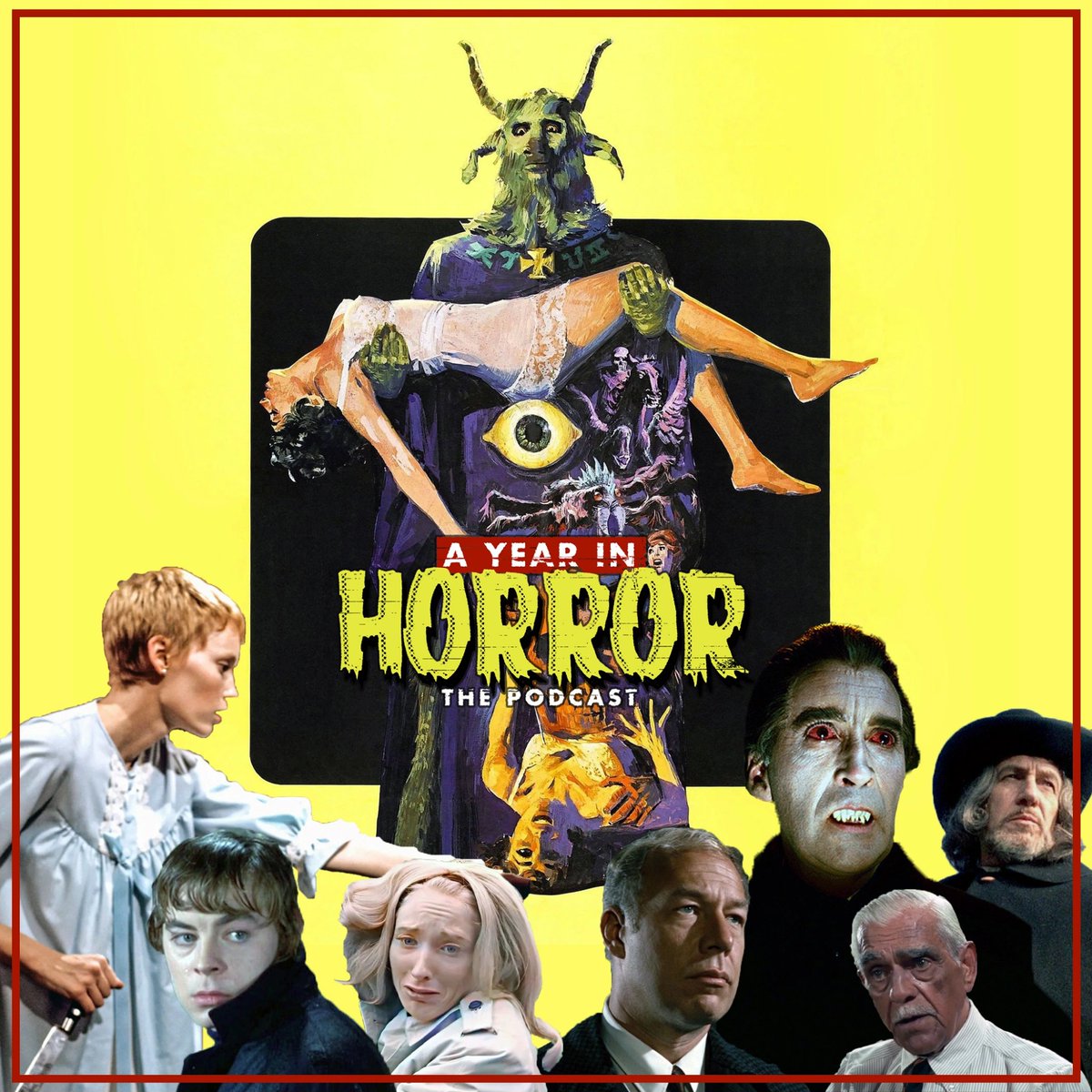 1968 A YEAR IN HORROR Don't mind if I do w/ guests @imm1987, @NightmaresNorth, @kellsmcnells, Clay Tatum, @WhitmerThomas and Lee Beamish. And tomorrow we have Los Bitchos covering Rosemary's Baby. It's live now. Like, actually alive!