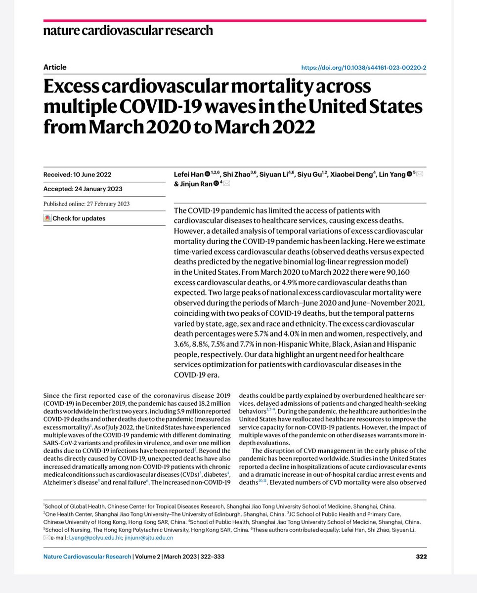 PeterHotez's tweet photo. @EricTopol 18/n the problem with that as I see it is that Covid is not the same due to it’s cardiovascular and thromboembolic effects leading to stroke, MI’s, long Covid 
https://t.co/WjUPLFR5Qm https://t.co/fwHCfkOoD8