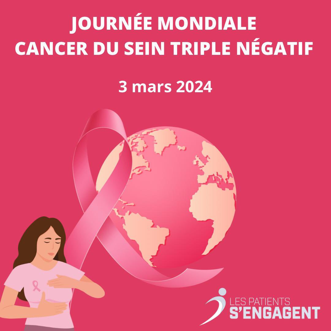 LespatientsSENGAGENT (@sengagent) on Twitter photo 🌸JOURNÉE MONDIALE contre le cancer du sein triple négatif 🌸
Soutenons le Collectif Triplettes Roses <a href="/Collectif_MT/">Collectif Triplettes Roses</a> aujourd’hui 💕
Sensibilisons, soutenons et faisons progresser la recherche. Ensemble, tout est possible ! 🎗️
#TNBC #TNBCDay #cancerduseintriplenegatif 🌸JOURNÉE MONDIALE contre le cancer du sein triple négatif 🌸
Soutenons le Collectif Triplettes Roses <a href="/Collectif_MT/">Collectif Triplettes Roses</a> aujourd’hui 💕
Sensibilisons, soutenons et faisons progresser la recherche. Ensemble, tout est possible ! 🎗️
#TNBC #TNBCDay #cancerduseintriplenegatif
