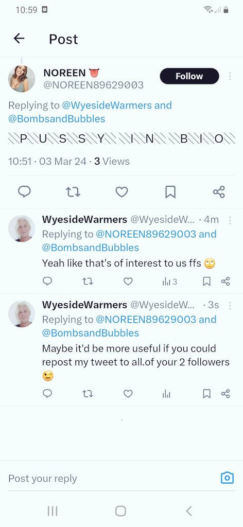 Not sure why she thinks I'm a cat lover 🐈 🤔 #SundayMorning #bots #spam #timewasters #MHHSBD