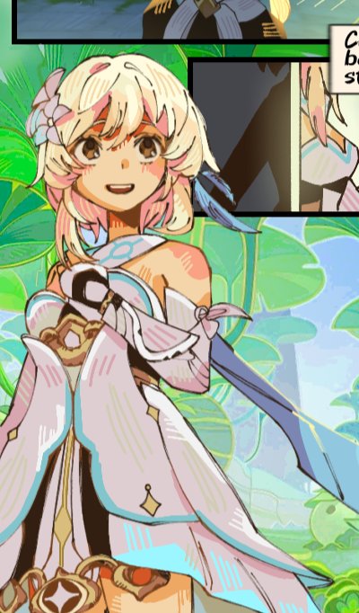 drew lumine for a school project