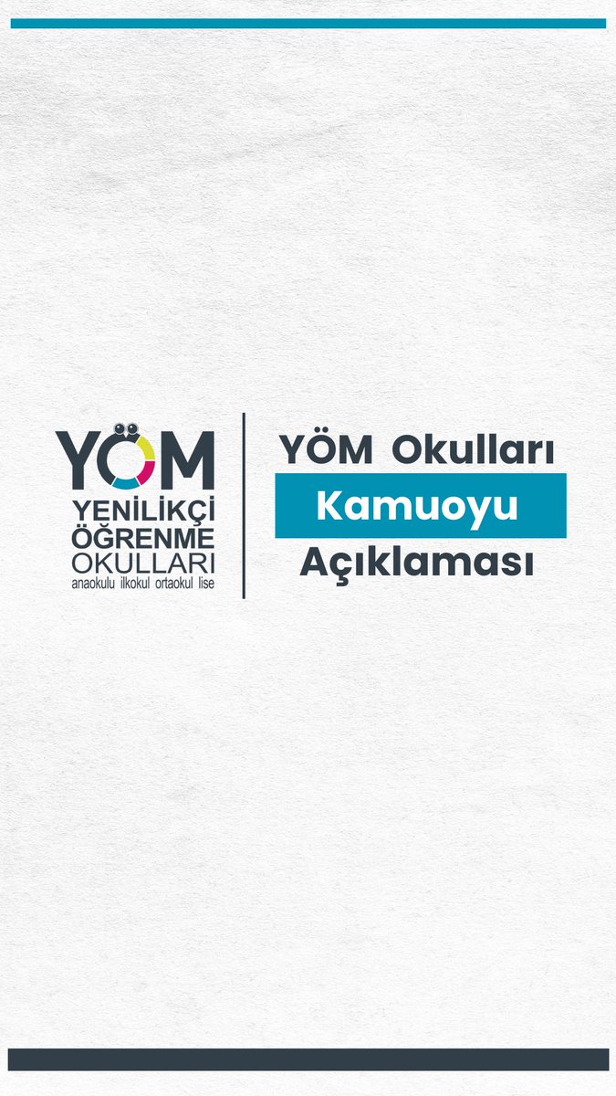 YomOkullari's tweet photo. 📍KAMUOYUNA ÖNEMLE DUYURUMUZDUR.📍 https://t.co/iDkyEiJqep