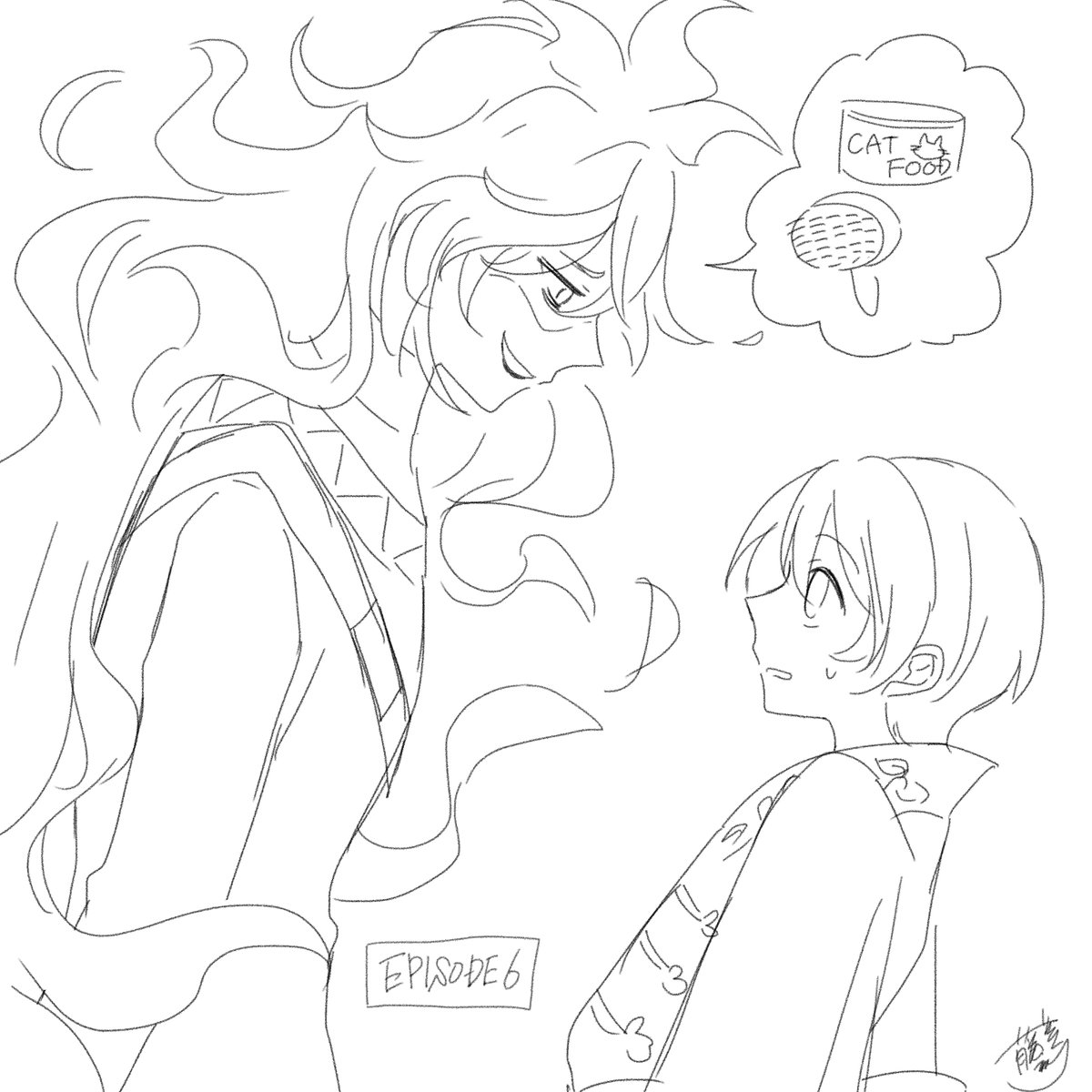 イデ監♀ 💀🌸 らくがき
関係性とか距離感がちょっとずつ変わるのって良いよね〜〜〜〜〜〜〜
#twstプラス #twst_NL 