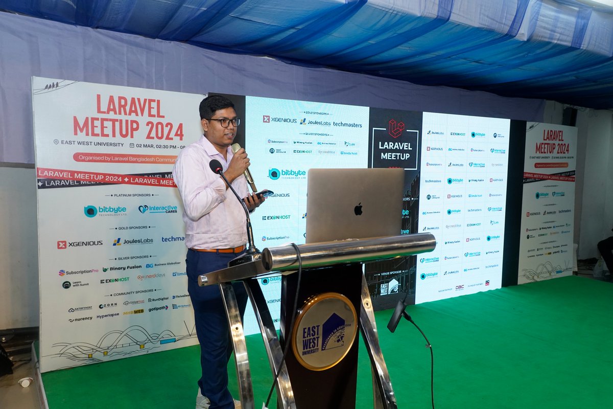 Akr4mKhan's tweet image. Just attended an amazing @LaravelPHP meetup in Bangladesh with over 300+ developers!
The energy and passion within the Laravel community here is unmatched.
Eagerly looking forward to more gatherings. The future of web dev in Bangladesh is shining bright!
#Laravel #LaravelMeetup