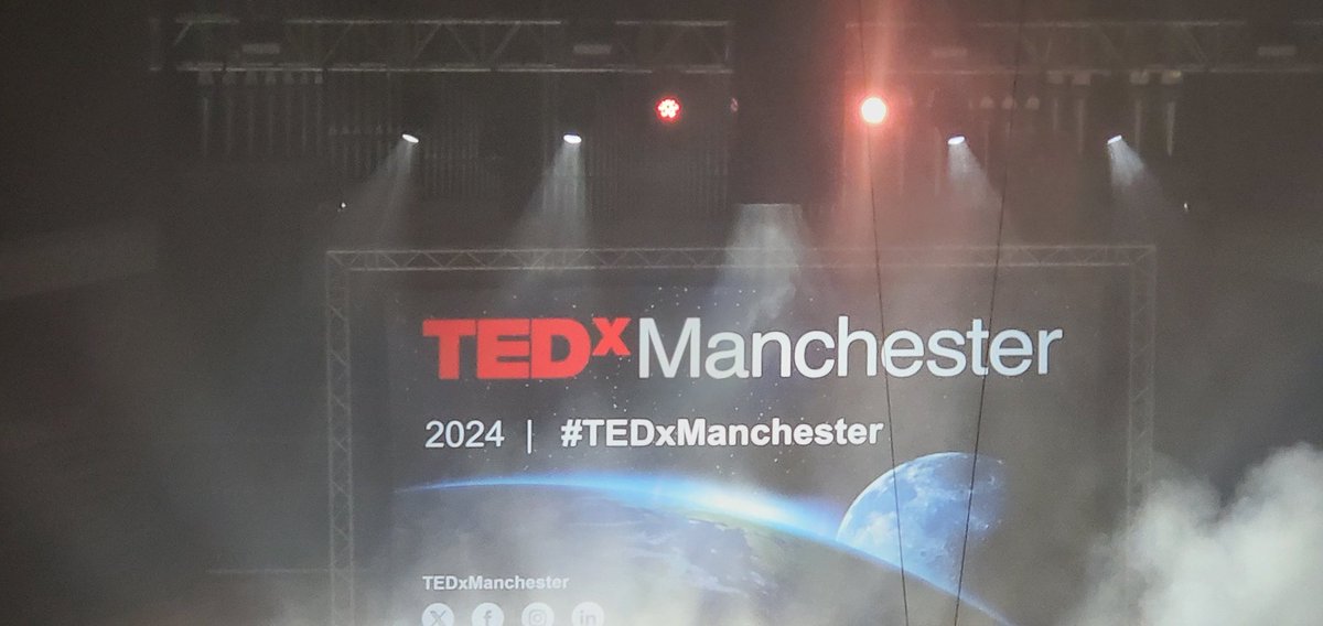 Looking forward to an exciting day at #TEDxManchester at #bridgewaterhall