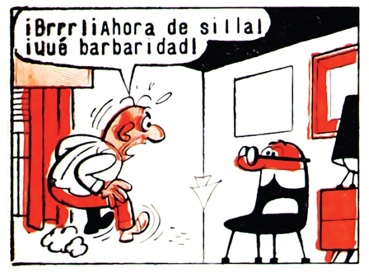 #Mortadelo ahora de silla. ¡Qué barbaridad! #TioVivo 236 13 de septiembre de 1965