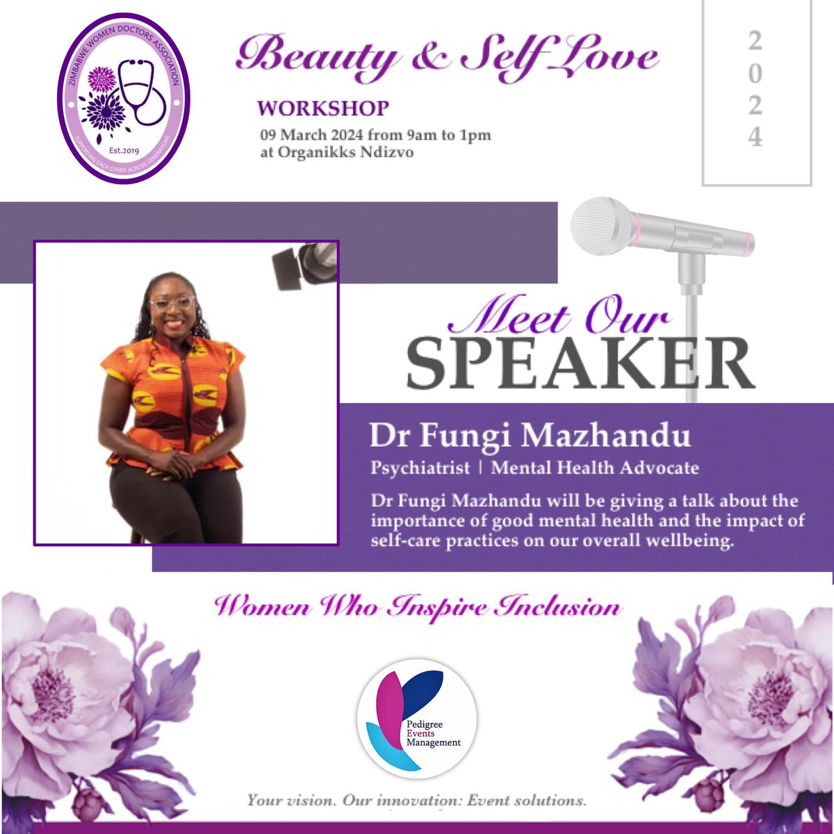 Meet one of our speakers for the Beauty and Self Love Workshop!