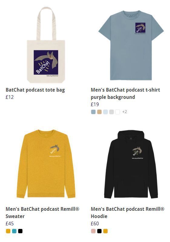 Are you a fan of our podcast BatChat? You won't want to miss the brand new collection we have in our shop: buff.ly/48Qz64U . Make the most of the free UK shipping offer on all orders which ends at midnight TONIGHT (3 March)