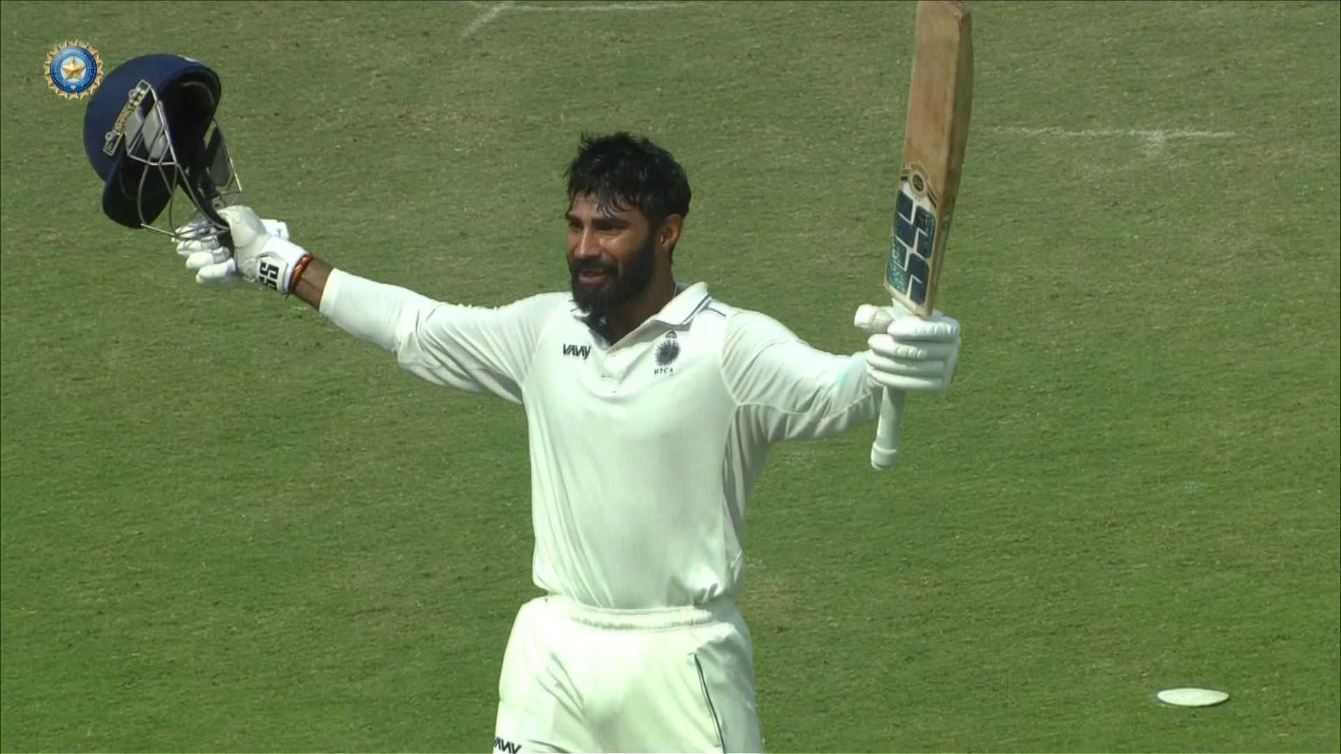 BCCI Domestic on X: &ldquo;Vidarbha move to 13/1 at stumps on Day 2 