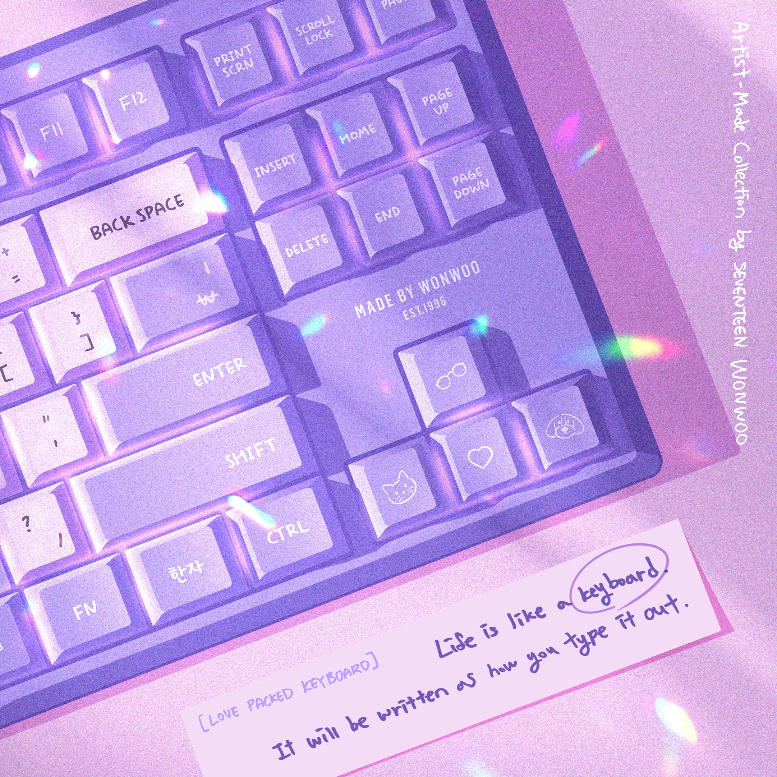 SEVENTEEN セブチ ウォヌ WONWOO アーティストメイド（HYBE