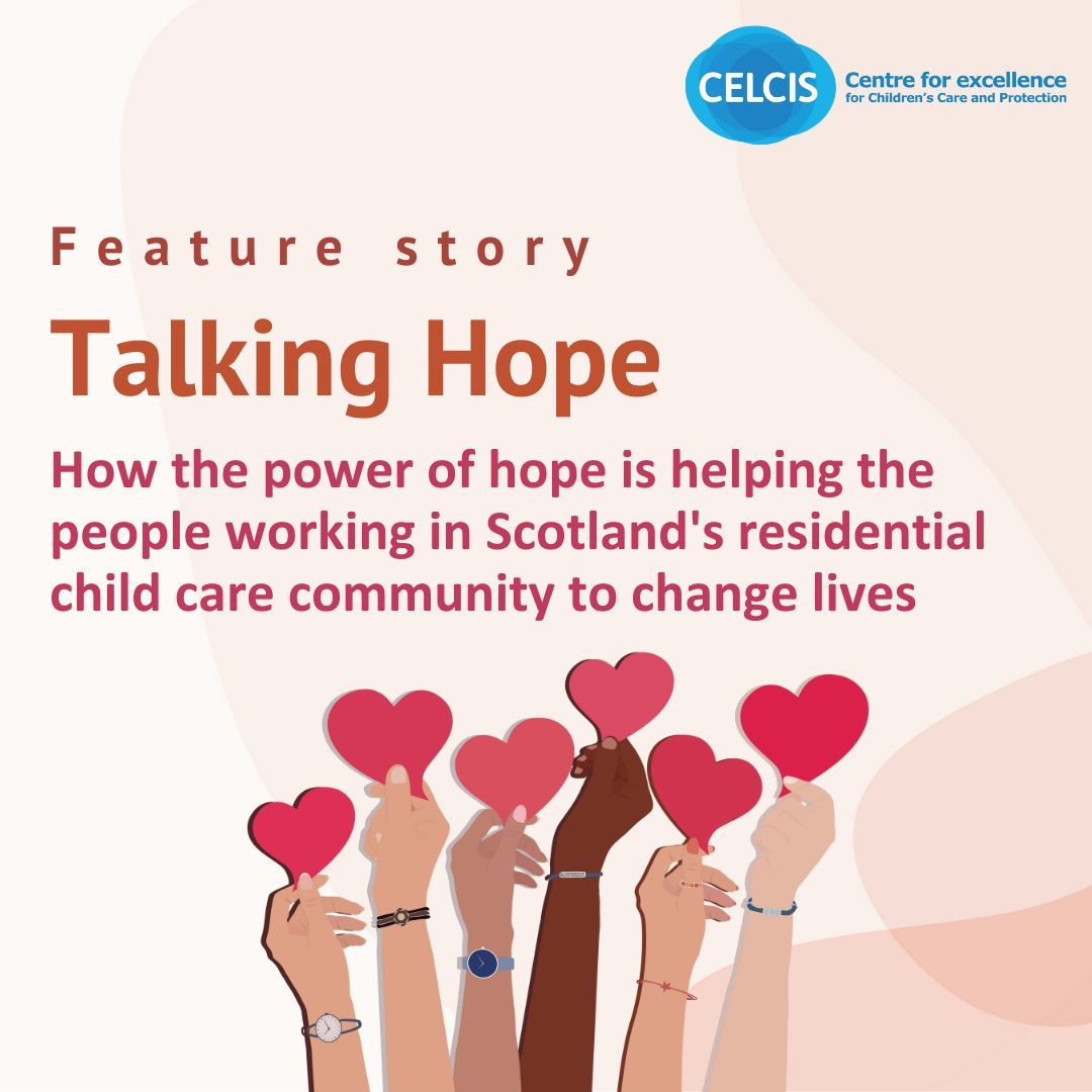 What difference does it mean to focus on hope? In this feature story, hear from the voices of Scotland's residential child care community about what hope means to them: buff.ly/3SR6SC7