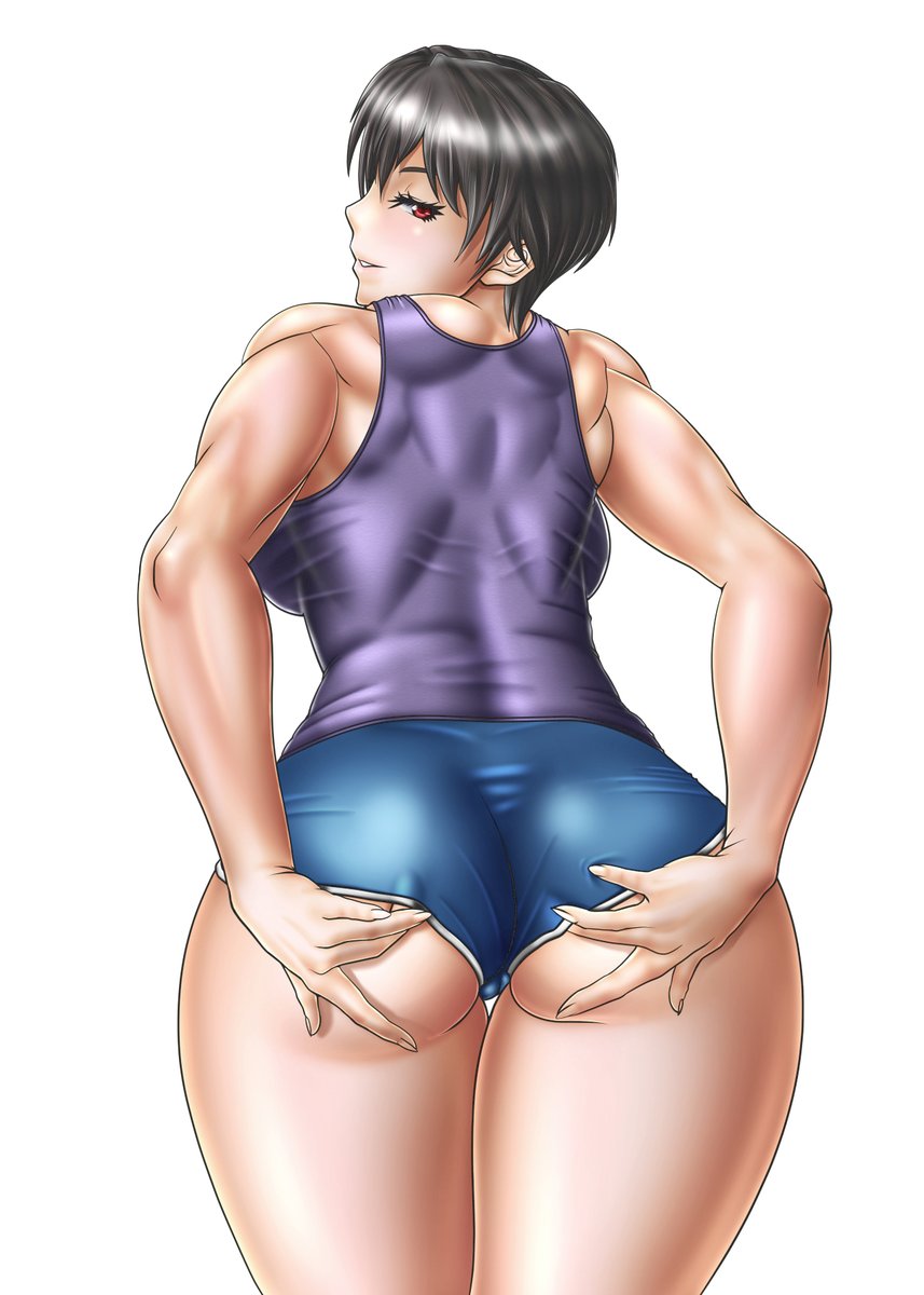 #桃の日なので桃尻を貼ります 