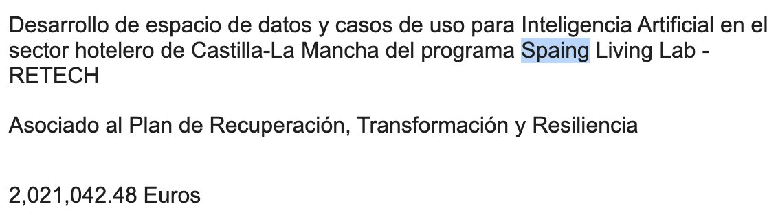 Por un momento he pensado que lo de Spaing iba en serio 😅