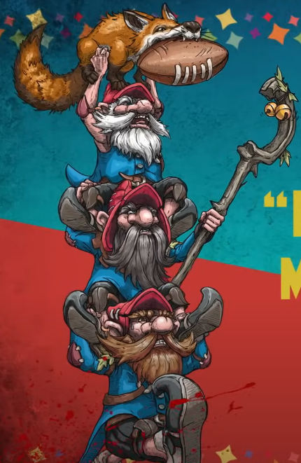 Art changes and sometimes you need a new identity. But even with the Warhammery style of 3rd edition and now after eight years I still can't get into the Twee style of new #BloodBowl art. I miss my sport-punk even if it's been more time without than with...
#oldhammer #fantasyart