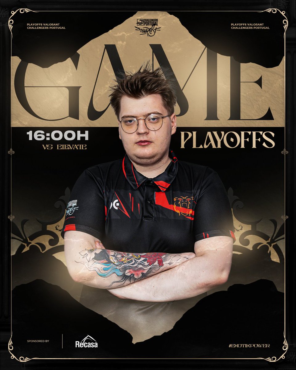 Seguimos en PLAYOFFS

Jugamos el loser bracket vs <a href="/ElevateGG/">ELEVATE</a> a las 16h00
Todo o nada.

#EX0TIKPOWER