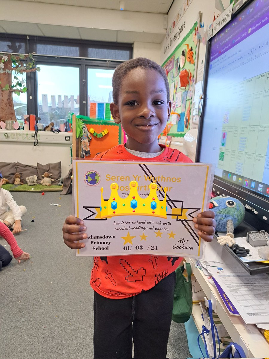 Mrs Goodwin (@mrsg_eclipse) on Twitter photo I am SO proud of this Star this week, aiming high and making much better choices. #aimhigh <a href="/AdamsdownPrm/">Adamsdown Primary 🧡</a> I am SO proud of this Star this week, aiming high and making much better choices. #aimhigh <a href="/AdamsdownPrm/">Adamsdown Primary 🧡</a>