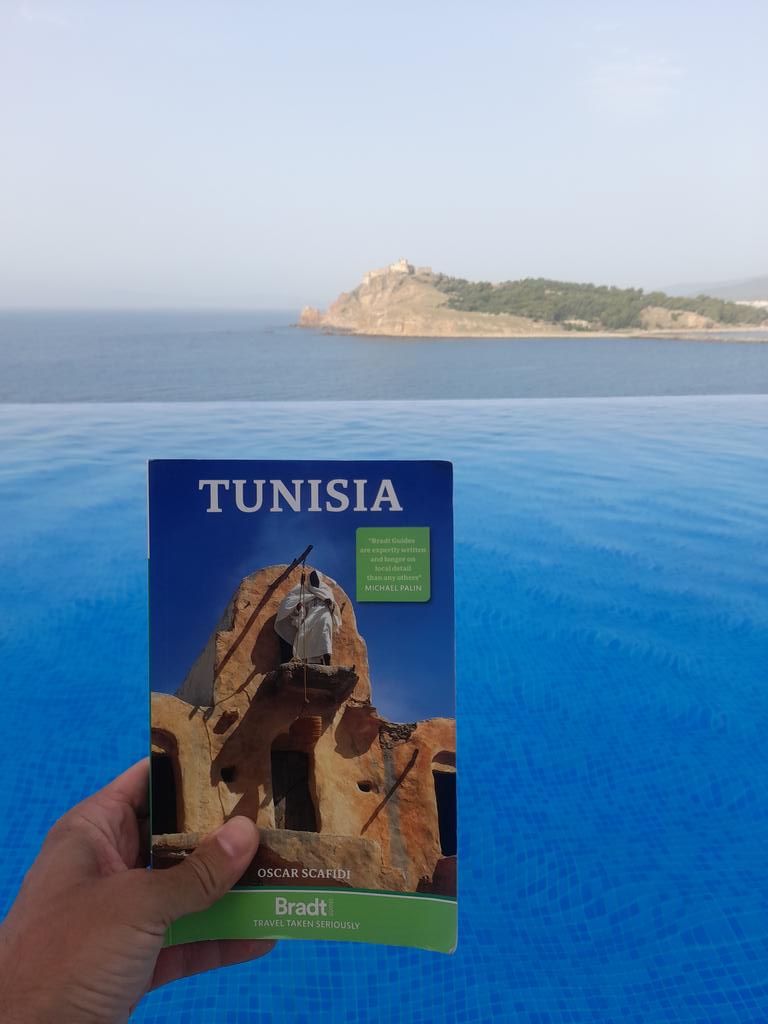 BradtTunisia's tweet photo. If you are thinking of visiting Tunisia, make sure you take along my indispensable @BradtGuides. 
408 pages, 51 maps, 45 colour photos, 100+ QR-coded videos.
Available worldwide today in print and e-book versions!
🇹🇳 🌞 ⛵🏝️ 🐪 🌊🧭 🇹🇳
https://t.co/mTPzrxUA42
#Tunisia
#Tunisie https://t.co/5iDfriGxOZ