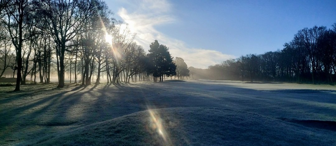 ❄️ Sunrise @LittleAstonGolf