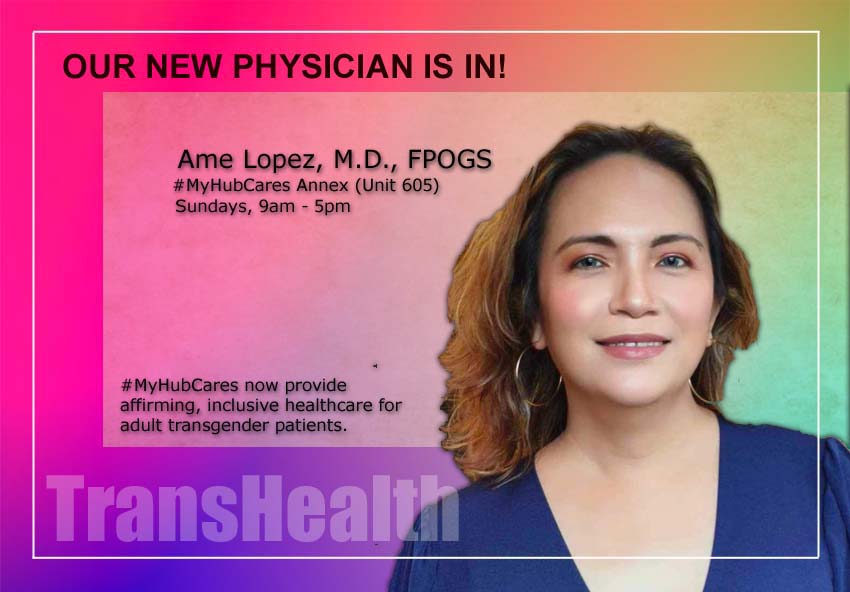 #MyHubCares now provide affirming, inclusive healthcare for adult transgender patients: #TransHealth service 

Your goals and needs take center stage. We will make your experience with us as positive as possible and nothing short of extraordinary

Meet your new physician: Dok Ame